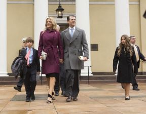 Vanesa Tramp i Donald Tramp Džunior sa decom