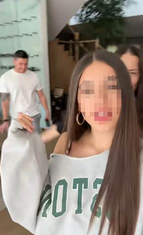 Ćerka Adrijane Lime i Marka Jarića snima se na TikToku kada joj u kadar uđe očuh