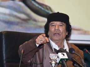 Moamer Gadafi