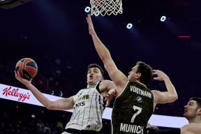 Balša Koprivica na meču Partizan - Bajern