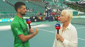 Martina Navratilova intervjuiše Novaka Đokovića.