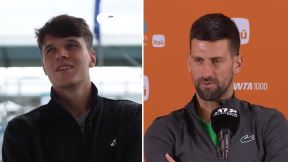 Jakub Menšik o Novaku Đokoviću.