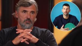 Goran Ivanišević i Novak Đoković.