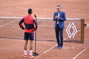 Mats Vilander i Novak Đoković