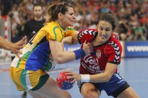 Andrea Lekić na utakmici finala Svetskog prvenstva protiv Brazila