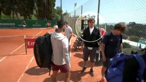 Novak Đoković susret sa Maratom Safinom u Monte Karlu.