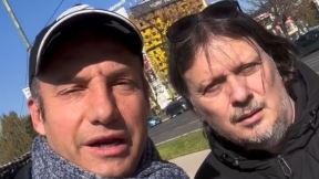 Srđan Erceg i Pavle Živković komentatori na stazi u Sarajevu