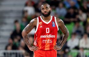 Kodi Miler-Mekintajer na meču protiv Cedevita Olimpije
