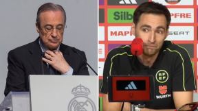 Predsednik Reala Florentino Perez i uplakani sudija Burgos Bengoečea