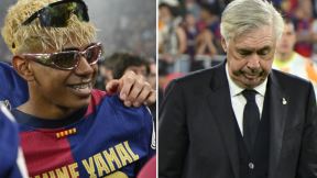 Lamin Jamal i Karlo Anćeloti na finalu Kupa Kralja 2025jpg
