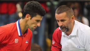 Bogdan Obradović i Novak Đoković na Dejvis kupu