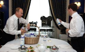Vladimir Putin, Dmitrij Medvedev