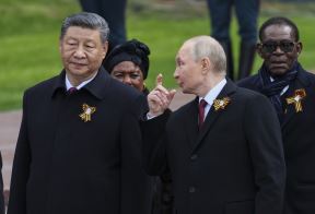 Si Đinping i Vladimir Putin