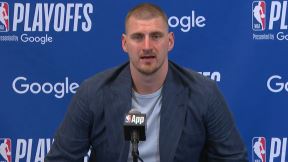 Nikola Jokić na konferenciji posle Denver - Oklahoma