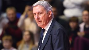 Svetislav Pešić vodi reprezentaciju Srbije na utakmici