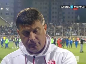 Trener Crvene zvezde Vladan Milojević.