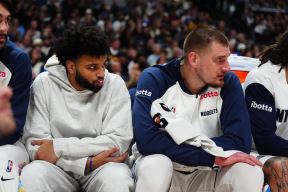 Nikola Jokić i Džamal Marej na klupi Denver Nagetsa