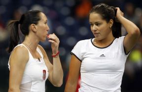 Ana Ivanović i Jelena Janković igrale zajedno za Srbiju