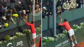 Novak Đoković poljubio kćerku Taru u ruku u Ženevi.