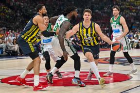 Tarik Biberović u polufinalu Evrolige protiv Panatinaikosa