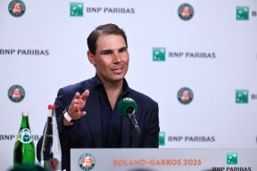 Rafael Nadal konferencija za medije na Rolan Garosu