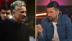 Srđan Đoković i Novak Đoković
