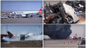 pogođen aerodrom u Sani