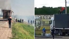 ukrajinski napad na Rusiju