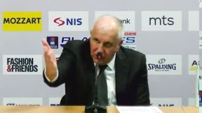 Željko Obradović na konferenciji za novinare