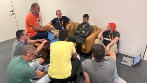 Novak Đoković sa srpskim novinarima na konferenciji za medije na Rolan Garosu