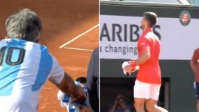 Novak Đoković i navijač