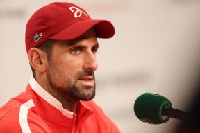 Novak Đoković konferencija za medije na Rolan Garosu