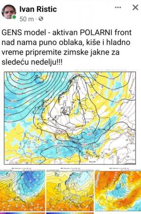 Ivan Ristić najavljuje kraj toplotnog talasa
