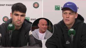 Karlos Alkaraz Janik Siner i Andre Agasi