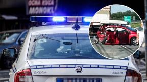 Teška nezgoda na autoputu Miloš Veliki