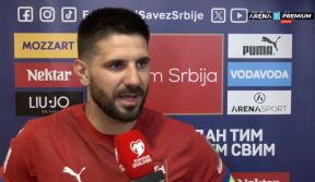Aleksandar Mitrović het trik na Srbija Andora