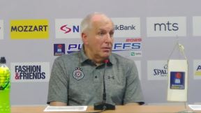 Željko Obradović na konferenciji posle osvajanja ABA lige