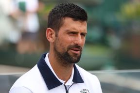 Novak Đoković na Vimbldonu.