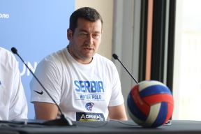 Selektor vaterpolo reprezentacije Uroš Stevanović.