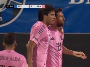 Lionel Mesi slavi gol u Americi.