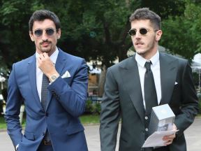 Nekadašnji fudbaleri Partizana Stefan Savić i Stevan Jovetić.