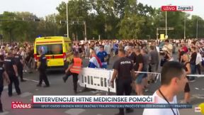 Dario Šarić na koncertu Marka Perkovića Tompsona.