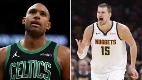 Al Horford dolazi kod Nikole Jokića.