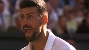 Novak Ðoković psuje na meču protiv Kobolija