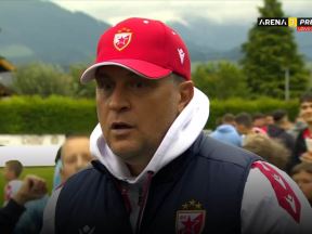 Vladan Milojević posle meča sa Blau Vajsom