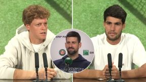 Janik Siner, Novak Đoković i Karlos Alkaraz