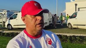 Vladan Milojević daje izjavu posle meča Crvena zvezda Puškaš akademija