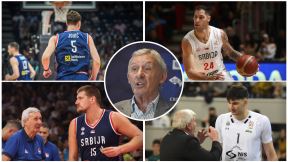 Svetislav Pešić Nikola Jović Stefan Jović Nikola Jokić Tristan Vukčević Željko Obradović