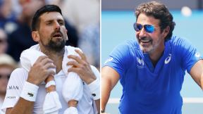 Novak Đoković i Patrik Muratoglu.