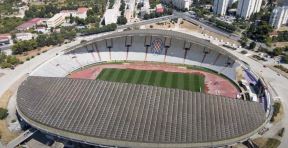 Fotografija krova stadiona Poljud iz vazduha